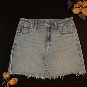 American Eagle Outfitters Blue Denim Skirt